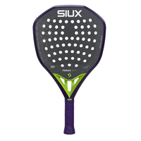 Siux Fenix Pro Glow Purple Carbon 12K (Hybrid) 2026 by Leo Ausburger Racket/Raket Padel