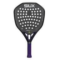Siux Fenix Pro Black Purple Carbon 12K (Hybrid) 2026 by Leo Ausburger Racket/Raket Padel