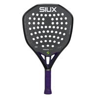 Siux Fenix Pro Black Purple Carbon 12K (Hybrid) 2026 by Leo Ausburger Racket/Raket Padel