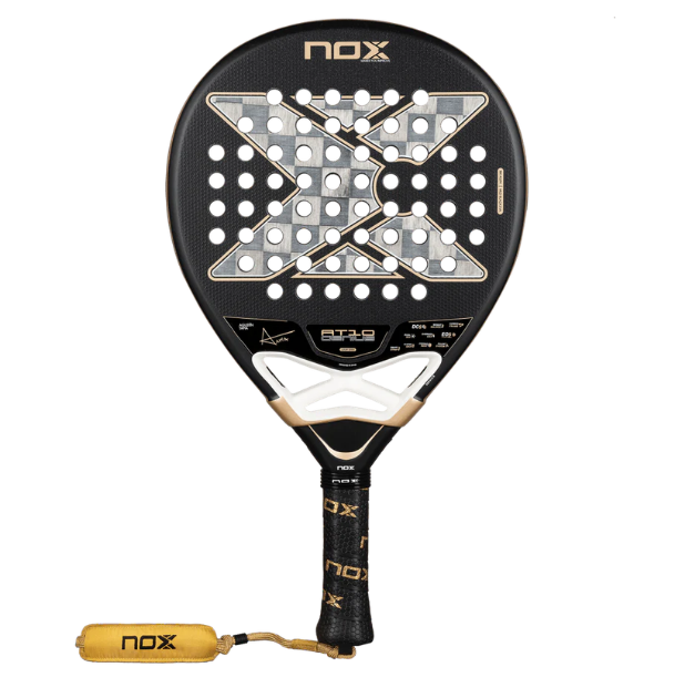 NOX AT10 Genius Alum 2026 Carbon 18K (Teardrop) by Agustin Tapia Racket/Raket Padel