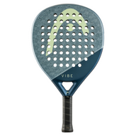 HEAD Vibe Series Blue/Yellow Carbon FIberGlass Racket/Raket padel