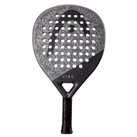 HEAD Vibe Series Grey/Black Carbon FIberGlass Racket/Raket padel (Salinan)