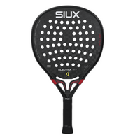 Siux Electra Pro Shadow Red Carbon 12K (Teardrop) 2026 Racket/Raket padel