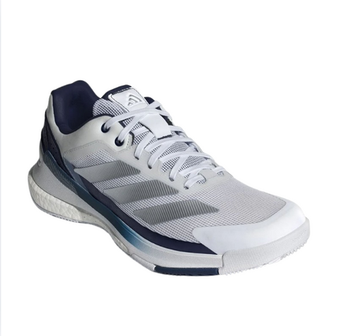 Padel Shoes Padel Shoes Boost Adidas Crazyquick White/Blue Marine 2026 Sneakers Sepatu Padel