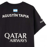 NOX Men's AT10 Qatar T-Shirt Black By Agustín Tapia 2026 - NFA
