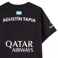 NOX Men's AT10 Qatar T-Shirt Black By Agustín Tapia 2026 - NFA