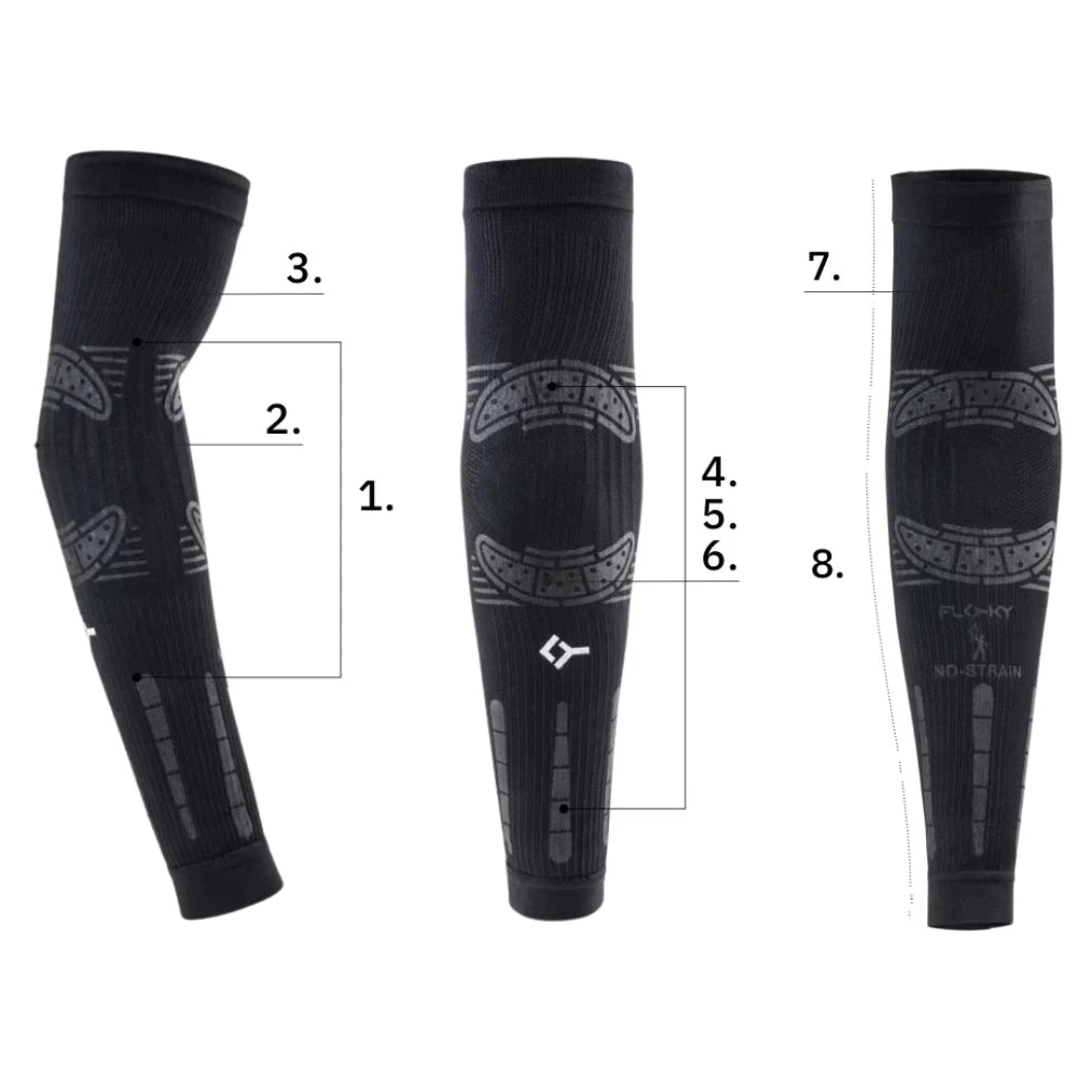 FLOKY Evolution NO STRAIN arm sleeve  - 2026 NEW EDITION