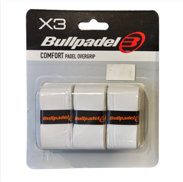 Bullpadel Overgrip Comfort White 3 pcs GB1200