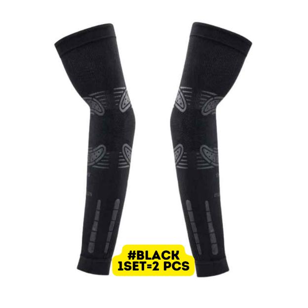 Floky NO STRAIN arm sleeve BLACK / WHITE