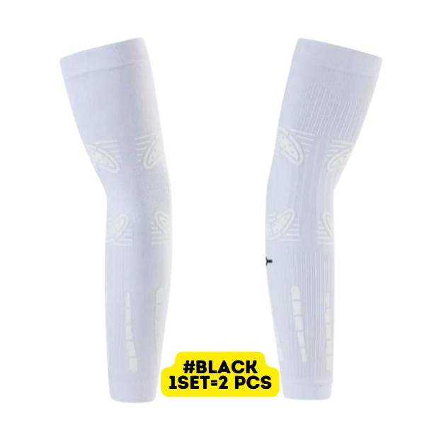 Floky NO STRAIN arm sleeve BLACK / WHITE