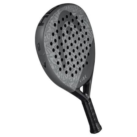 HEAD Vibe Series Grey/Black Carbon FIberGlass Racket/Raket padel (Salinan)