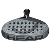 HEAD Vibe Series Grey/Black Carbon FIberGlass Racket/Raket padel (Salinan)