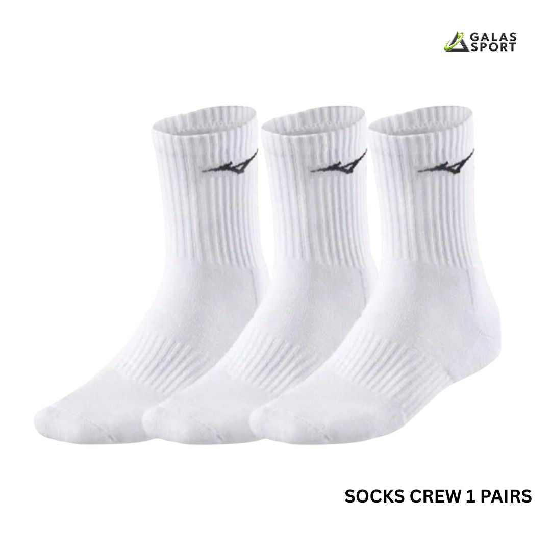 Mizuno Socks Training White 3 Pairs