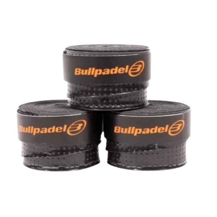 Bullpadel Overgrip X50 Black/white Racket/Raket Padel Tennis (ORIGINAL) - Black X50