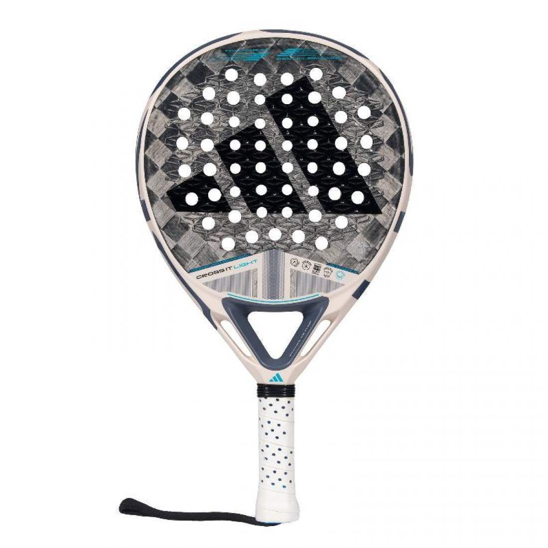 Adidas Cross It Light 3.4 2025 Carbon 24K (Round) by Martita Ortega Racket/Raket Padel