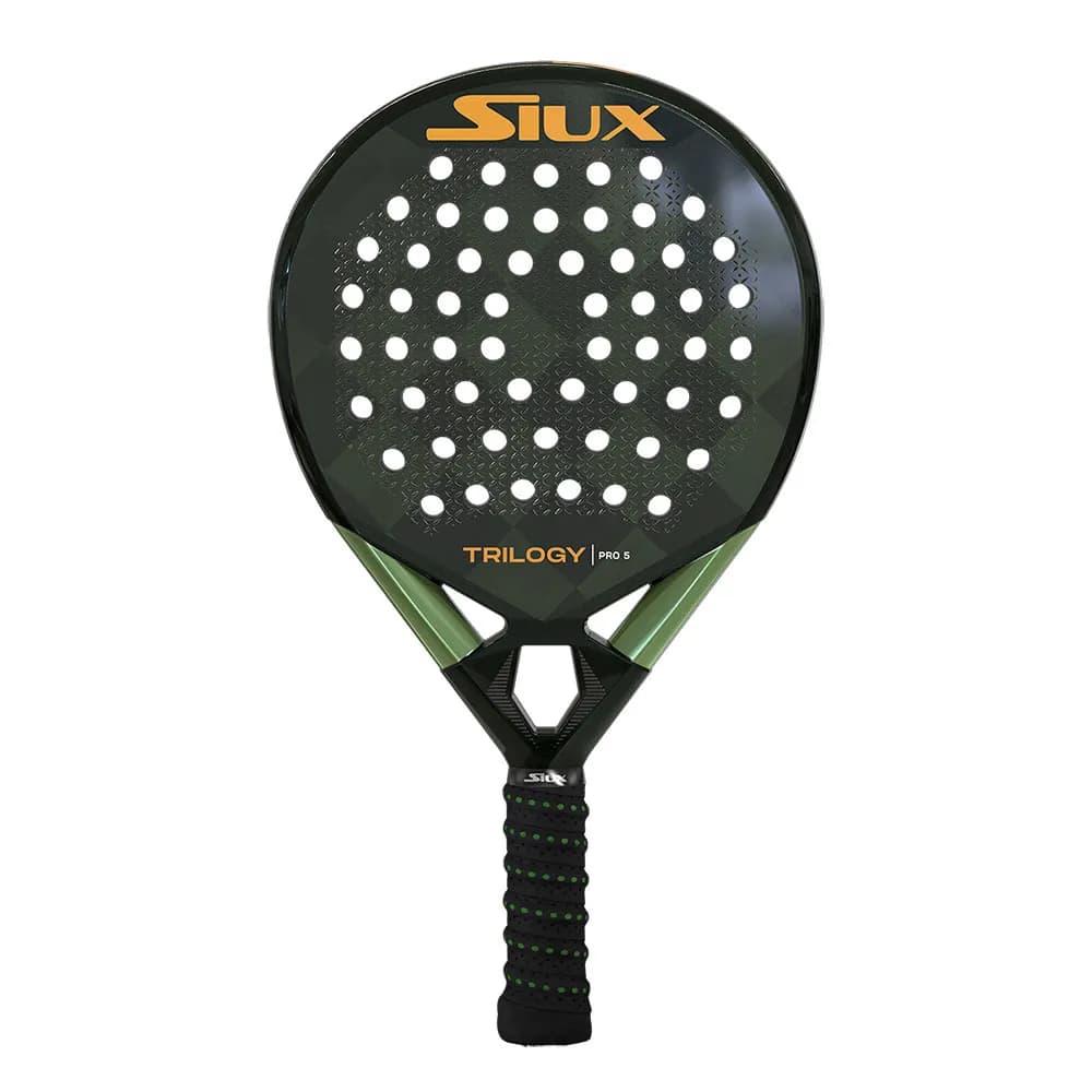 Siux Trilogy Pro 5 Carbon 40K (Round) 2025 Racket/Raket Padel